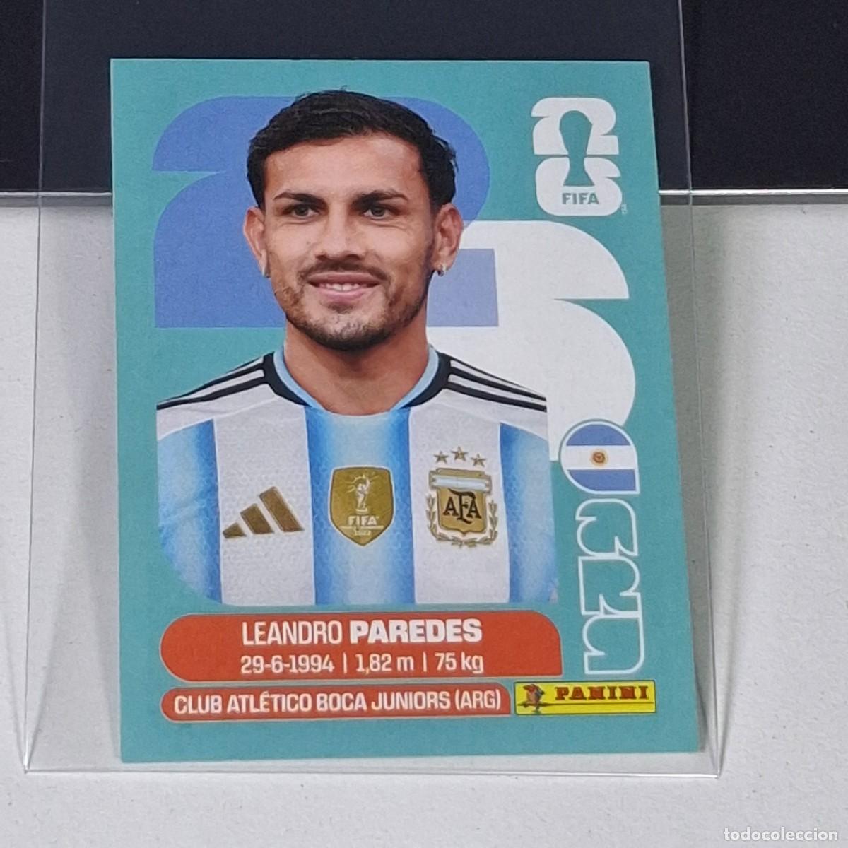 Figurine di Calcio: B18 ARG12 LEANDRO PAREDES ARG 12 ARGENTINA MUNDIAL FIFA WORLD CUP 2026 STICKER PANINI