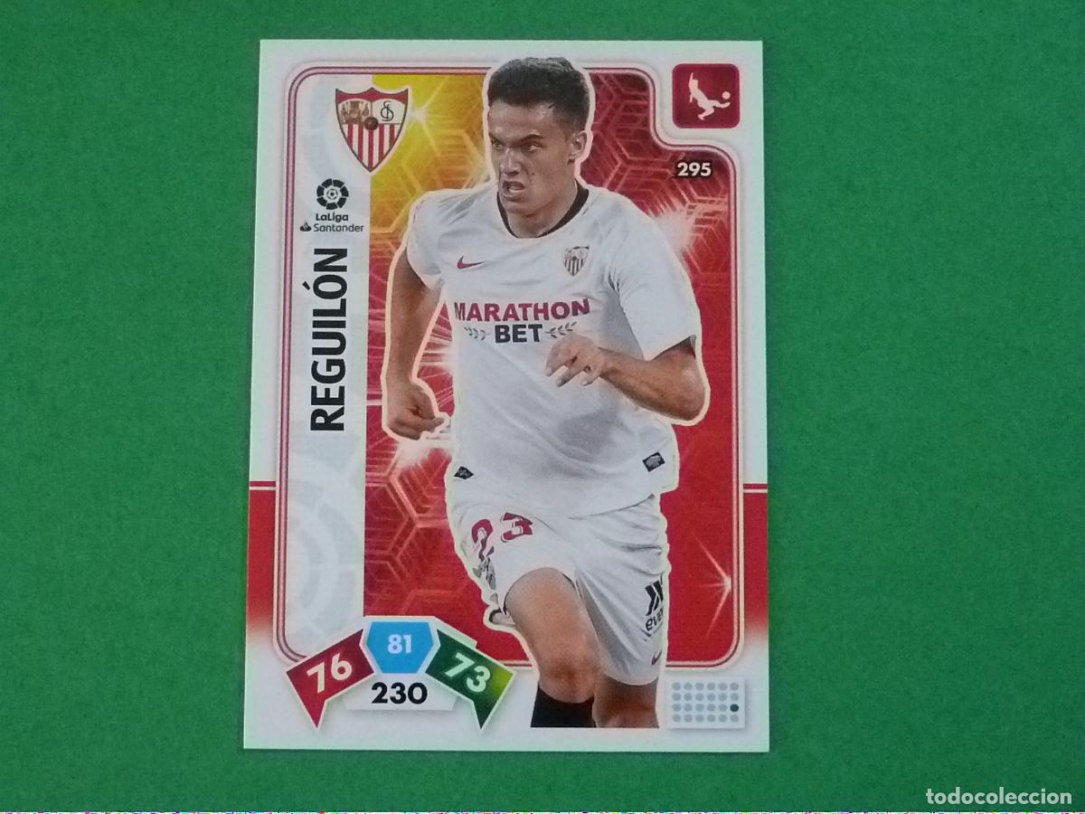 Figurine di Calcio: TRADING CARD FUTBOL REGUILON SEVILLA F.C. N&ordm; 295 LIGA ADRENALYN XL 2019-2020/19-20 PANINI