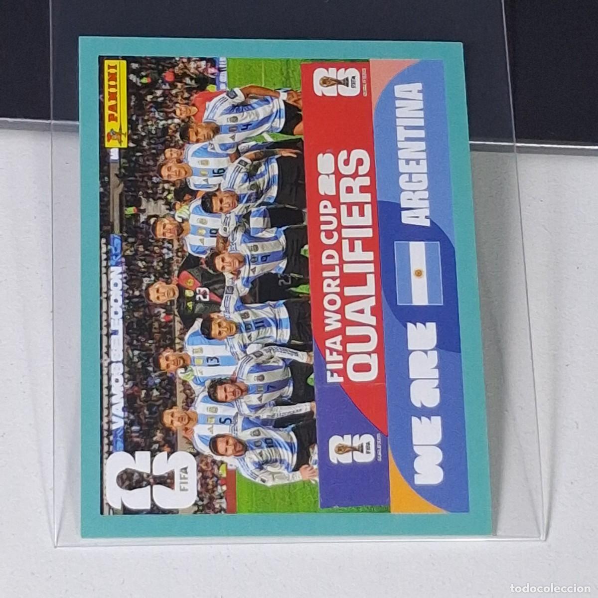 Figurine di Calcio: B18 ARG13 TEAM PHOTO EQUIPO 13 ARGENTINA ARG MUNDIAL FIFA WORLD CUP 2026 STICKER PANINI