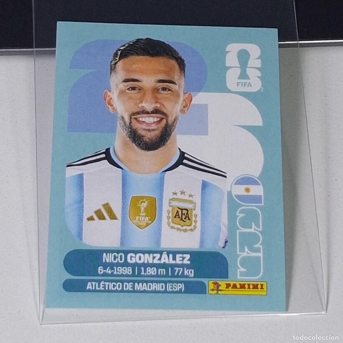 Figurine di Calcio: B18 ARG16 NICO GONZ&Aacute;LEZ 16 ARGENTINA ARG MUNDIAL FIFA WORLD CUP 2026 STICKER PANINI
