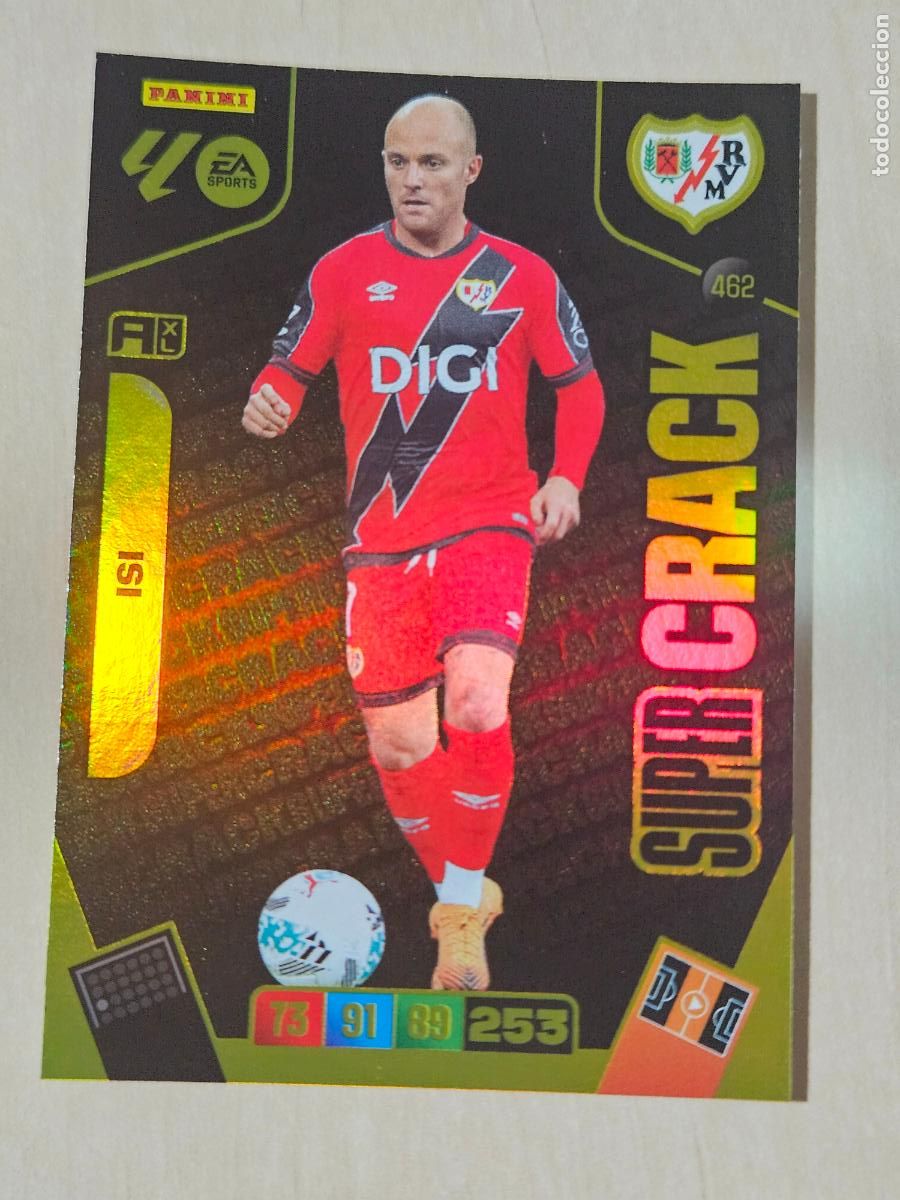 Cromos de Futebol: FICHA N&ordm; 462 ISI - ADRENALYN 25 26 - PANINI 2025 - 26 - CROMO - SUPER CRACK