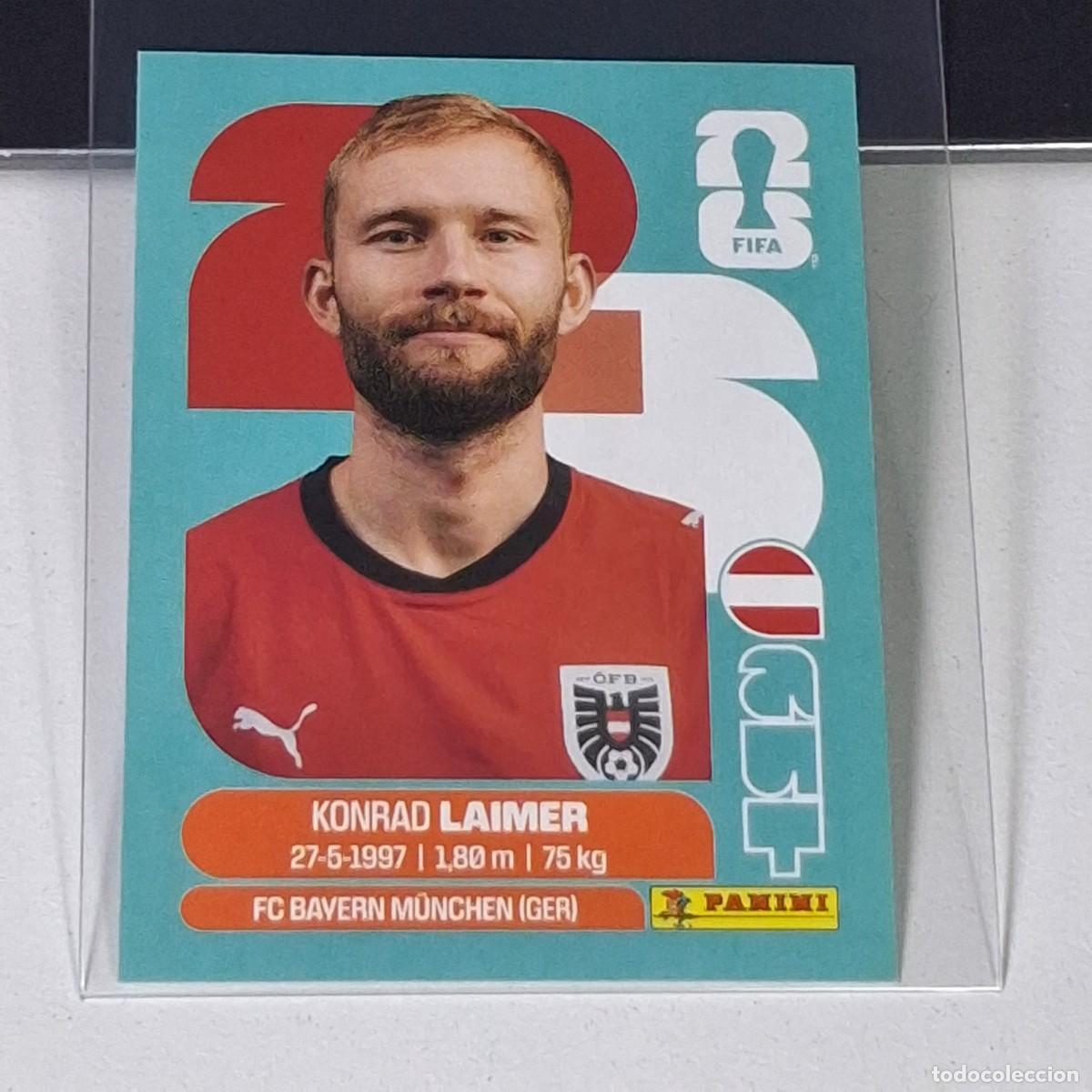 Cromos de Futebol: B18 AUT 12 AUT12 KONRAD LAIMER AUSTRIA MUNDIAL FIFA WORLD CUP 2026 STICKER PANINI