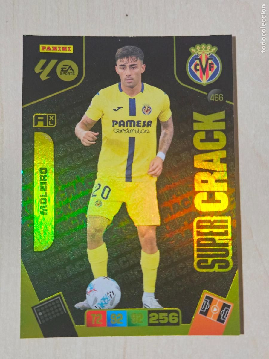 Cromos de Futebol: FICHA N&ordm; 466 MOLEIRO - ADRENALYN 25 26 - PANINI 2025 - 26 - CROMO - SUPER CRACK