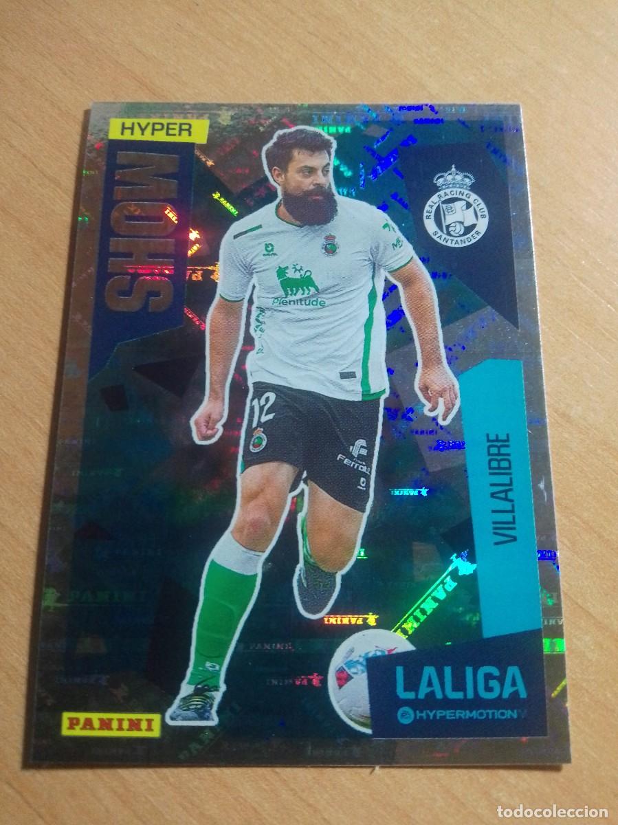 Cromos de F&uacute;tbol: 436 VILLALIBRE HYPER SHOW RACING DE SANTANDER 2&ordf; DIVISION HYPERMOTION 25 26 PANINI 2025 2026