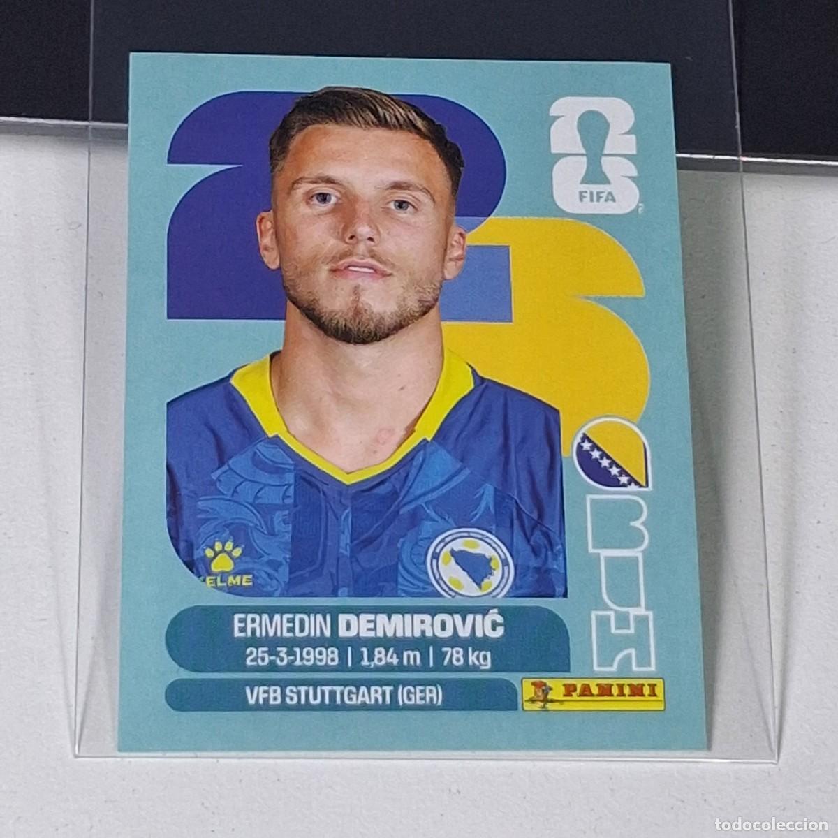 Cromos de F&uacute;tbol: B18 BIH17 ERMEDIN DEMIROVIĆ 17 BOSNIA HERZEGOVINA BIH MUNDIAL FIFA WORLD CUP 2026 STICKER PANINI