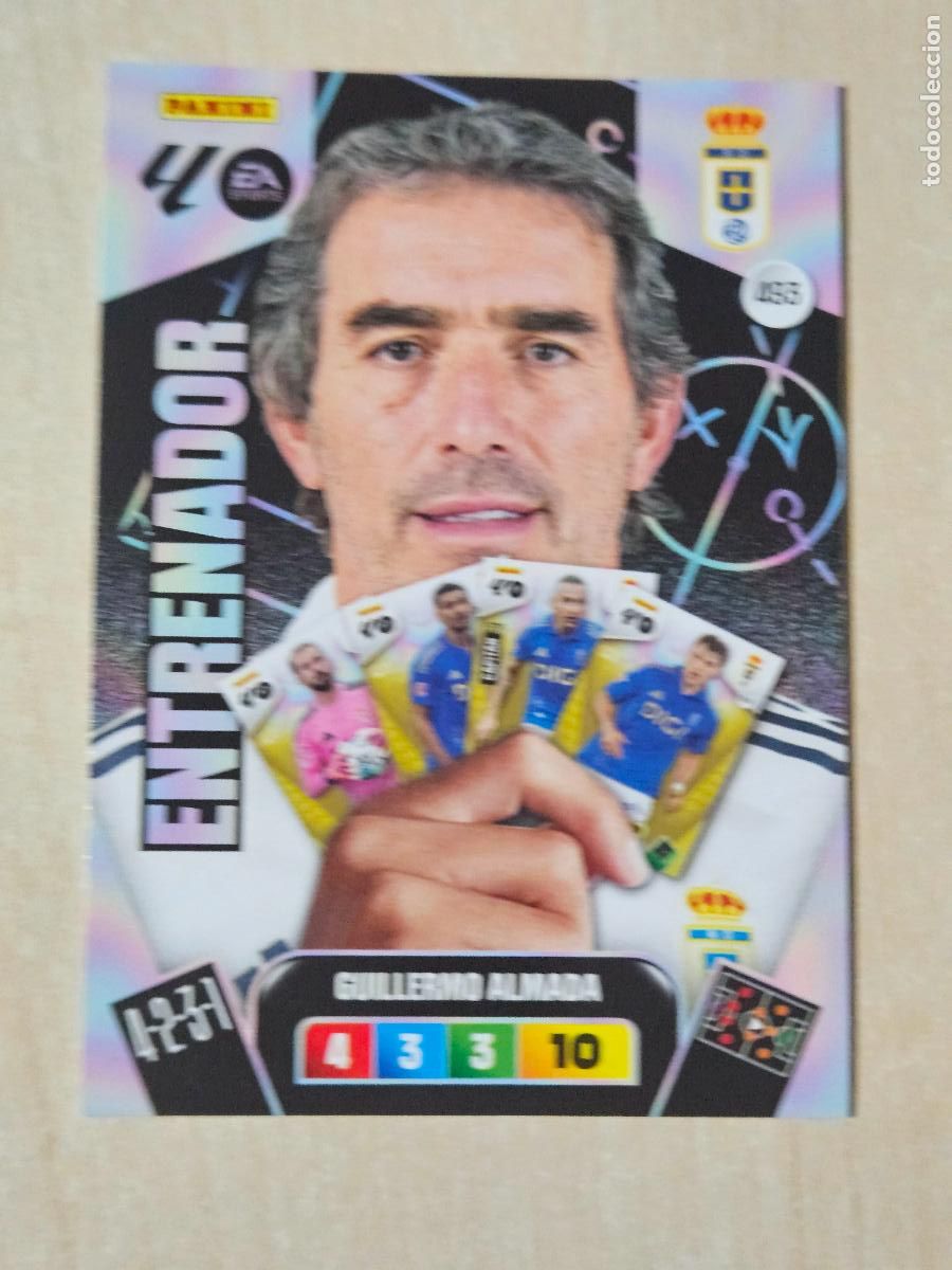 Fu&szlig;ball-Sticker: FICHA N&ordm; 493 GUILLERMO ALMADA - ADRENALYN 25 26 - PANINI 2025 - 26 - CROMO - ENTRENADOR