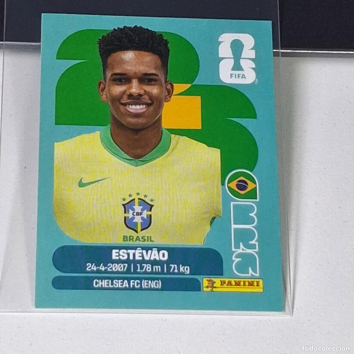 Cartes &agrave; collectionner de Football: B18 BRA20 EST&Eacute;V&Atilde;O 20 BRASIL BRA BRAZIL MUNDIAL FIFA WORLD CUP 2026 STICKER PANINI
