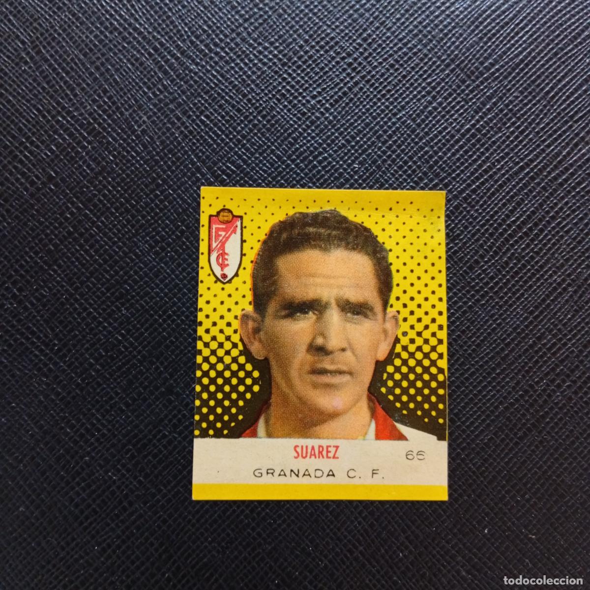 Cromos de Futebol: 66 SUAREZ GRANADA BRUGUERA CAMPEONES 1957 1958 CROMO FUTBOL 57 58 - DESPEGADO - A45 PG38