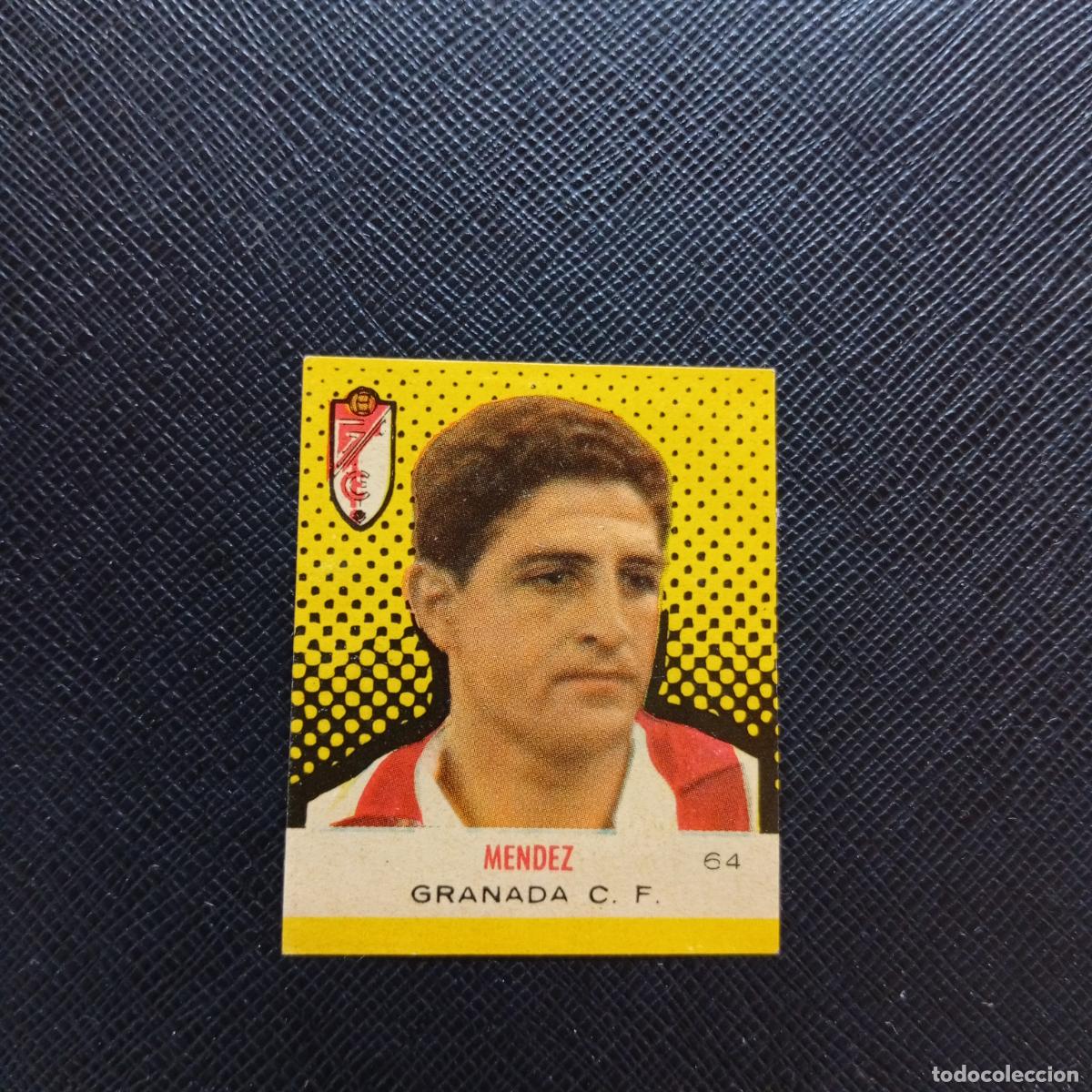 Cromos de Futebol: 64 MENDEZ GRANADA BRUGUERA CAMPEONES 1957 1958 CROMO FUTBOL 57 58 - DESPEGADO - A45 PG38