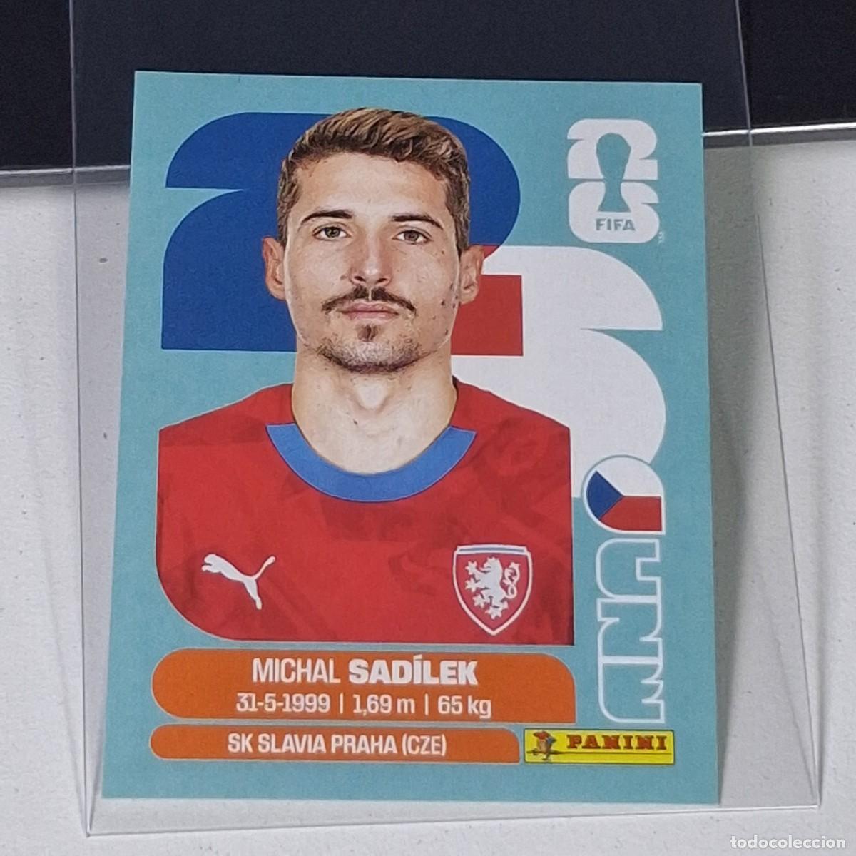 Cromos de Futebol: B18 CZE9 MICHAL SAD&Iacute;LEK 9 REP&Uacute;BLICA CHECA CHEQUIA CZE MUNDIAL FIFA WORLD CUP 2026 STICKER PANINI