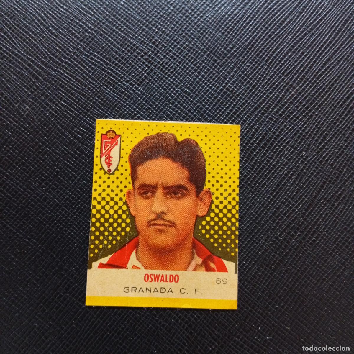 Cromos de Futebol: 69 OSWALDO GRANADA BRUGUERA CAMPEONES 1957 1958 CROMO FUTBOL 57 58 - DESPEGADO - A45 PG39