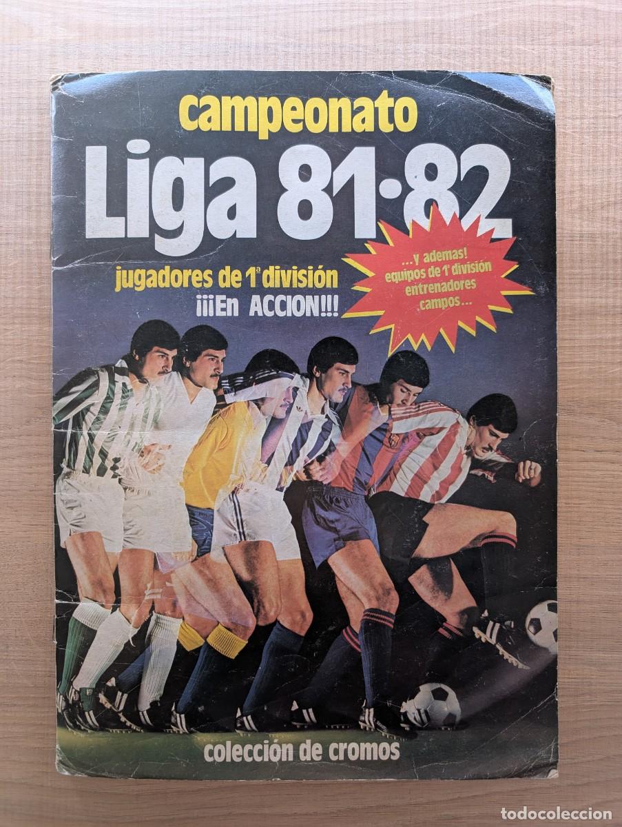 Figurine di Calcio: &Aacute;lbum Liga 1981 1982 Este COMPLETO (Contiene 325 cromos):