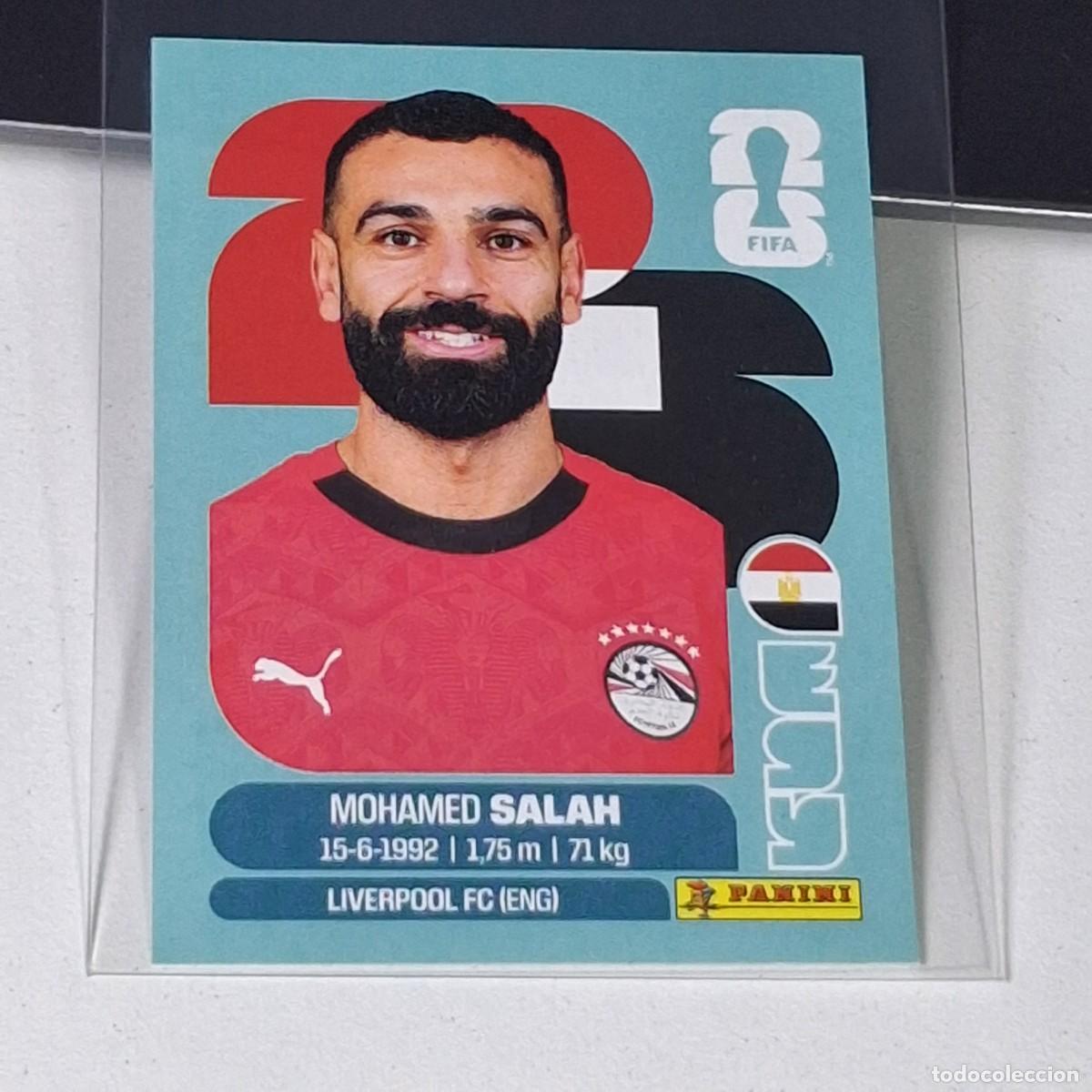 Figurine di Calcio: B18 EGY17 MOHAMED SALAH 17 EGIPTO EGYPT EGY MUNDIAL FIFA WORLD CUP 2026 STICKER PANINI