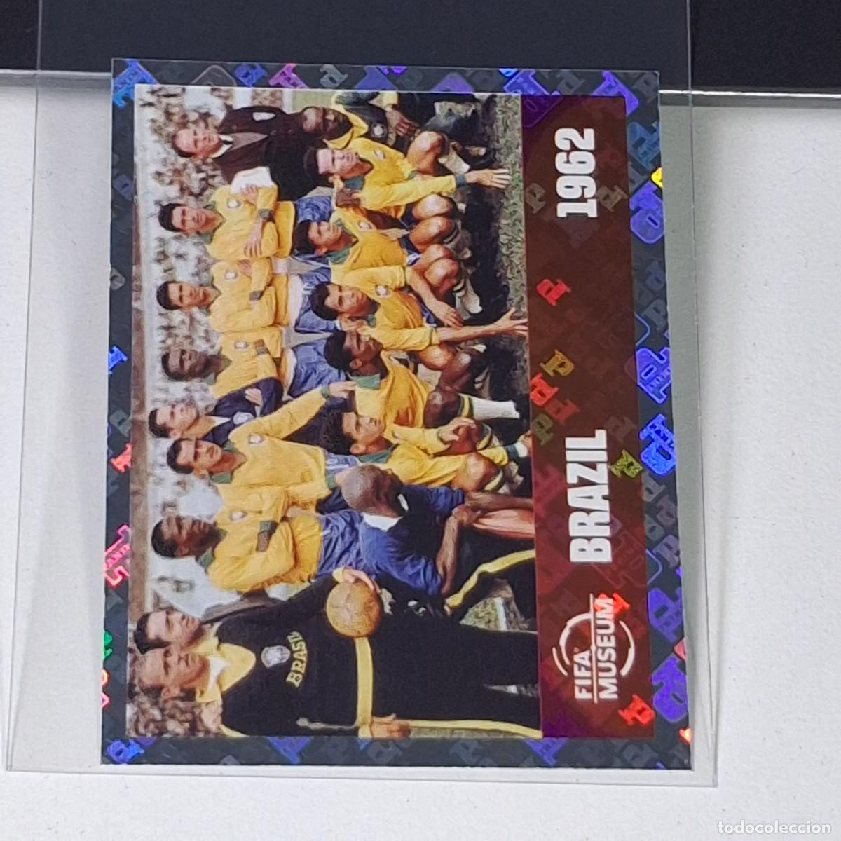 Cromos de F&uacute;tbol: B18 FWC12 BRAZIL 1962 BRASIL FIFA HISTORY FWC 12 MUNDIAL FIFA WORLD CUP 2026 STICKER PANINI