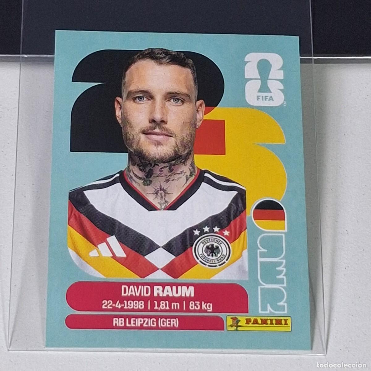 Cromos de Futebol: B18 GER 4 GER4 DAVID RAUM ALEMANIA GERMANY MUNDIAL FIFA WORLD CUP 2026 STICKER PANINI