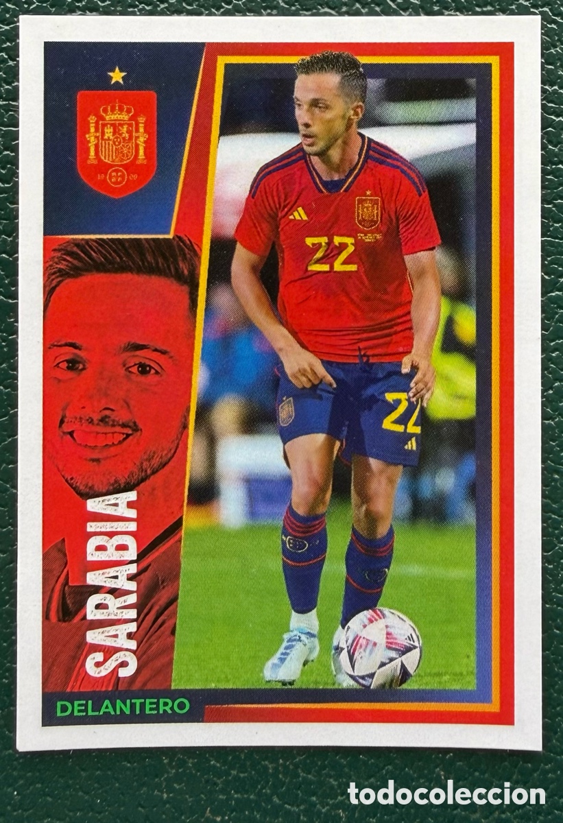 Cromos de Futebol: 33 SARABIA COLECCI&Oacute;N OFICIAL DE LA SELECCI&Oacute;N ESPA&Ntilde;OLA 2024 CARREFOUR PANINI VAMOS SELECCI&Oacute;N