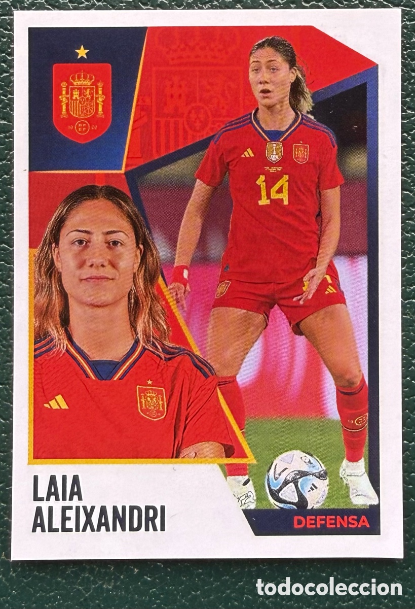 Fu&szlig;ball-Sticker: 48 LAIA ALEIXANDRI COLECCI&Oacute;N OFICIAL DE LA SELECCI&Oacute;N ESPA&Ntilde;OLA 2024 CARREFOUR PANINI VAMOS SELECCI&Oacute;N