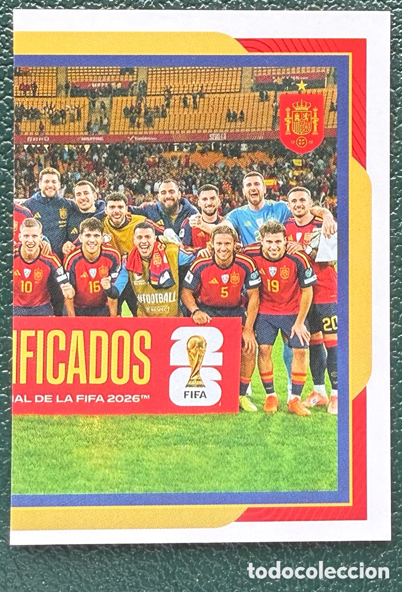 Cartes &agrave; collectionner de Football: 3 ALINEACION COLECCI&Oacute;N OFICIAL DE LA SELECCI&Oacute;N ESPA&Ntilde;OLA 2026 CARREFOUR PANINI ESPA&Ntilde;A