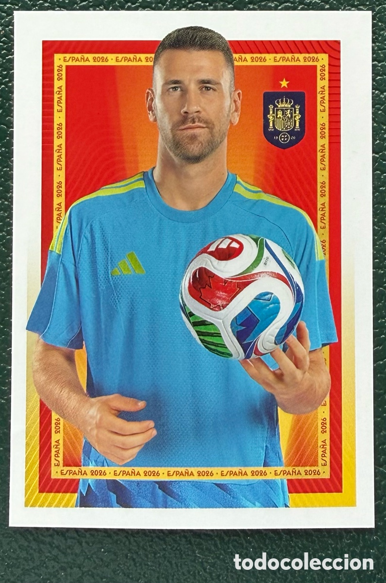 Cartes &agrave; collectionner de Football: 9 UNAI SIMON COLECCI&Oacute;N OFICIAL DE LA SELECCI&Oacute;N ESPA&Ntilde;OLA 2026 CARREFOUR PANINI ESPA&Ntilde;A