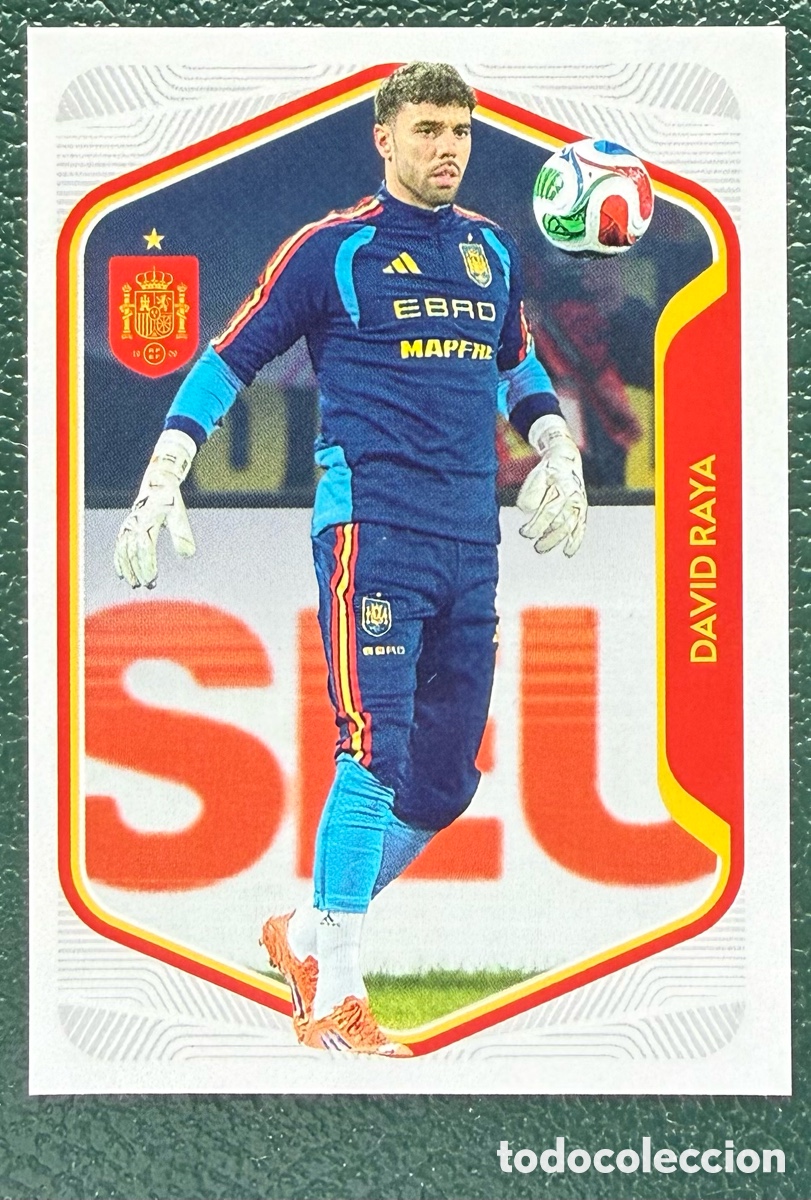 Fu&szlig;ball-Sticker: 11 DAVID RAYA COLECCI&Oacute;N OFICIAL DE LA SELECCI&Oacute;N ESPA&Ntilde;OLA 2026 CARREFOUR PANINI ESPA&Ntilde;A