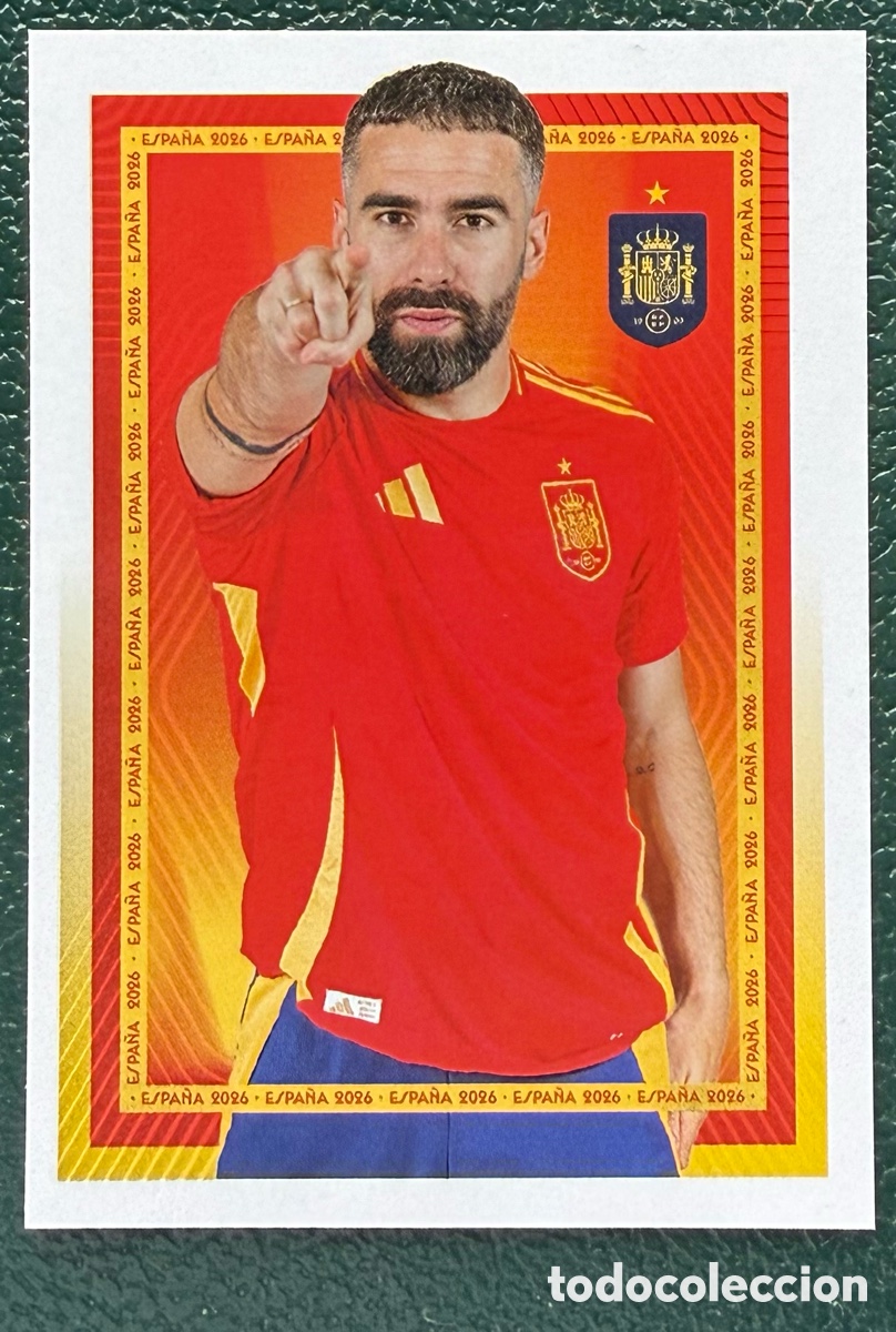Fu&szlig;ball-Sticker: 15 CARVAJAL COLECCI&Oacute;N OFICIAL DE LA SELECCI&Oacute;N ESPA&Ntilde;OLA 2026 CARREFOUR PANINI ESPA&Ntilde;A