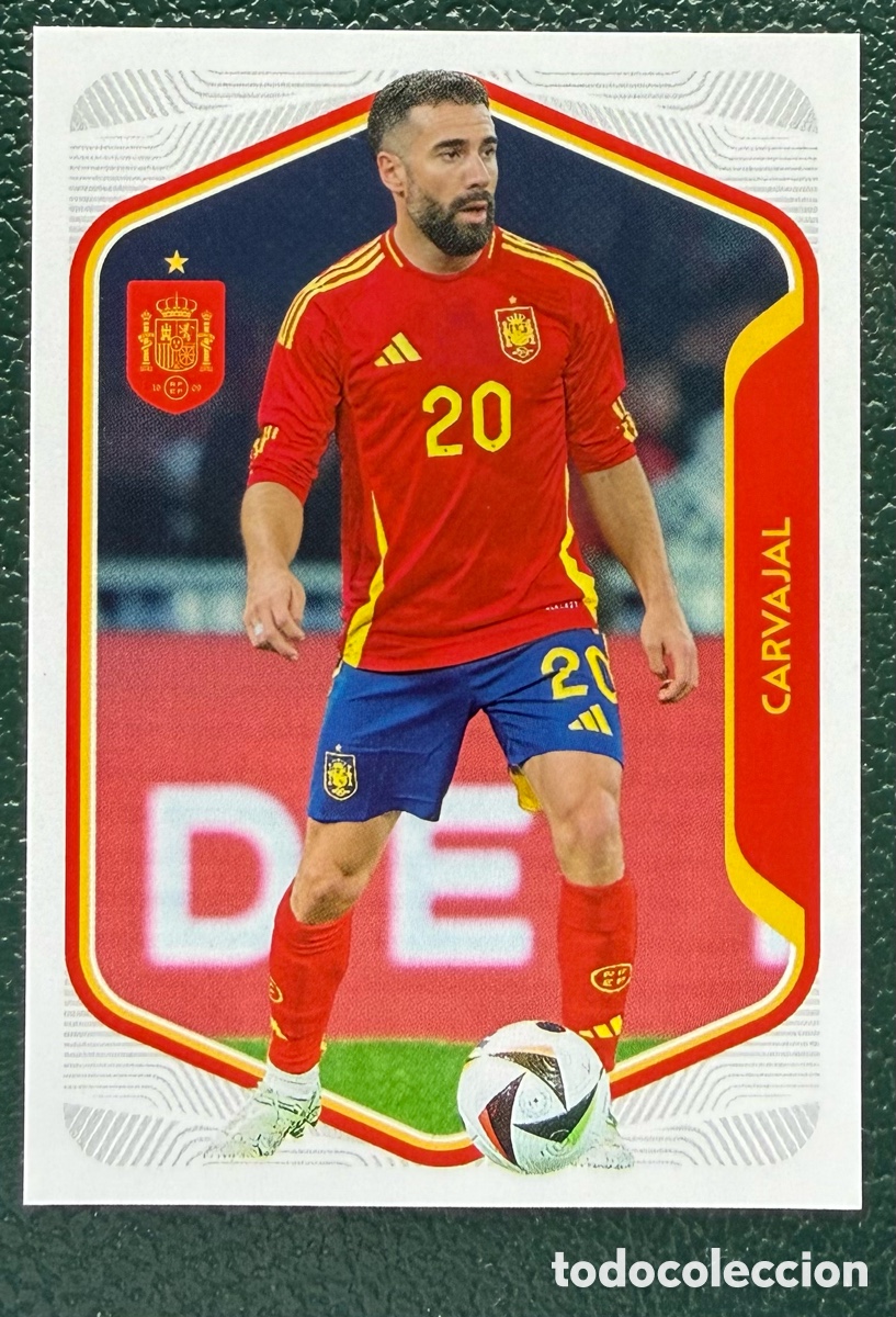Fu&szlig;ball-Sticker: 16 CARVAJAL COLECCI&Oacute;N OFICIAL DE LA SELECCI&Oacute;N ESPA&Ntilde;OLA 2026 CARREFOUR PANINI ESPA&Ntilde;A