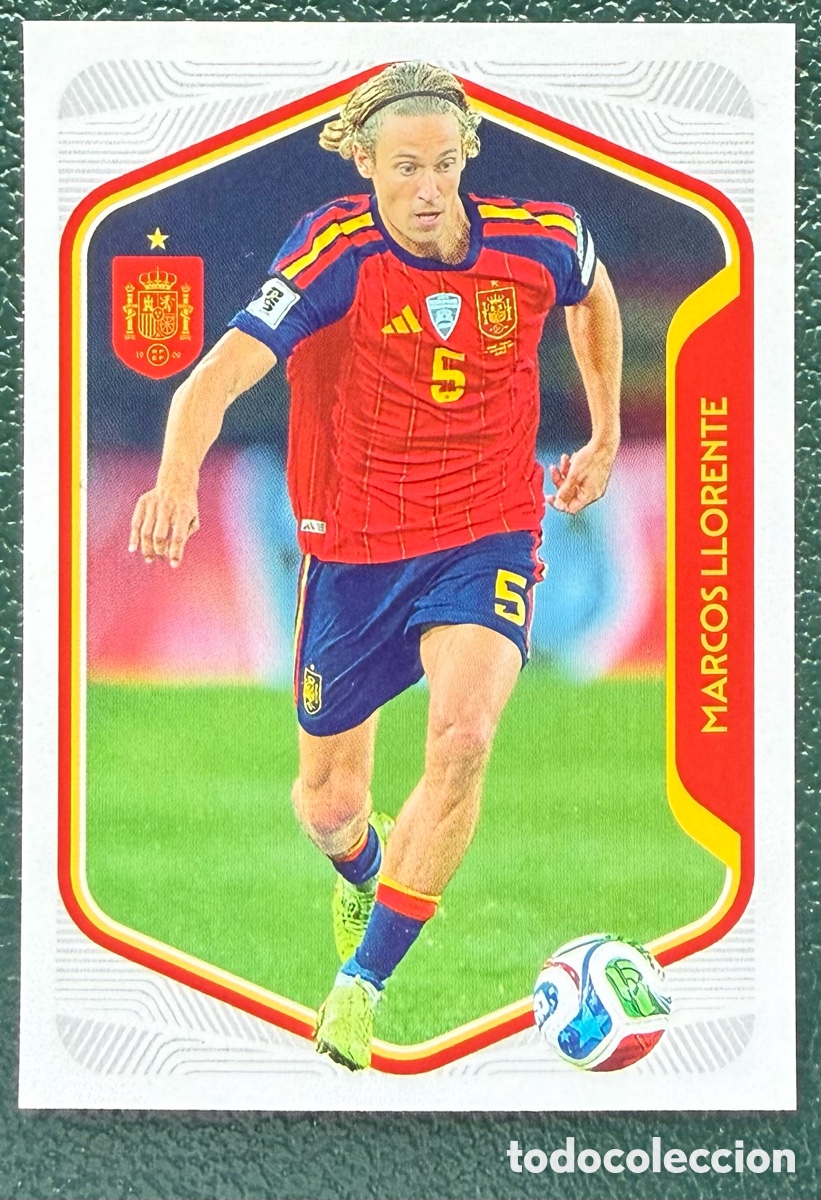 Fu&szlig;ball-Sticker: 17 MARCOS LLORENTE COLECCI&Oacute;N OFICIAL DE LA SELECCI&Oacute;N ESPA&Ntilde;OLA 2026 CARREFOUR PANINI ESPA&Ntilde;A