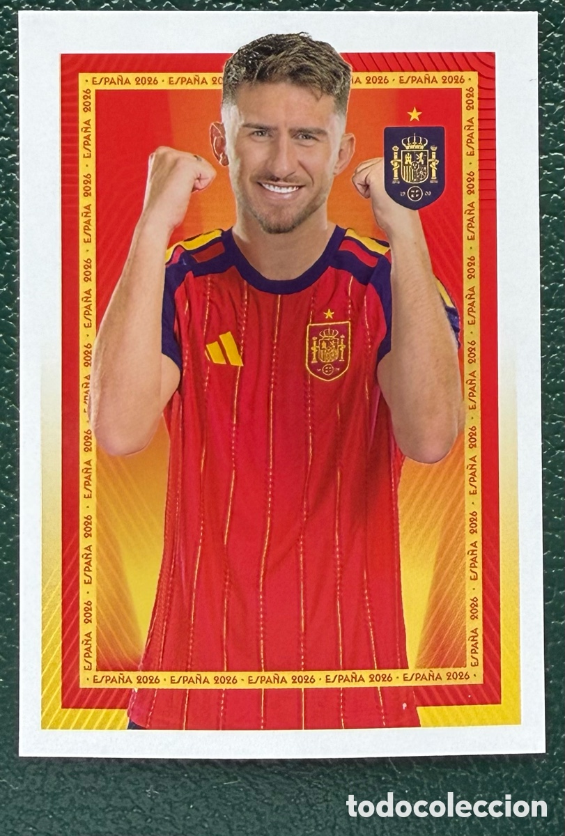 Cartes &agrave; collectionner de Football: 19 LAPORTE COLECCI&Oacute;N OFICIAL DE LA SELECCI&Oacute;N ESPA&Ntilde;OLA 2026 CARREFOUR PANINI ESPA&Ntilde;A