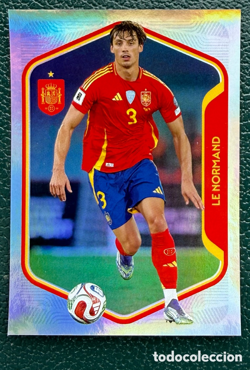 Cromos de Futebol: 26 LE NORMAND COLECCI&Oacute;N OFICIAL DE LA SELECCI&Oacute;N ESPA&Ntilde;OLA 2026 CARREFOUR PANINI ESPA&Ntilde;A