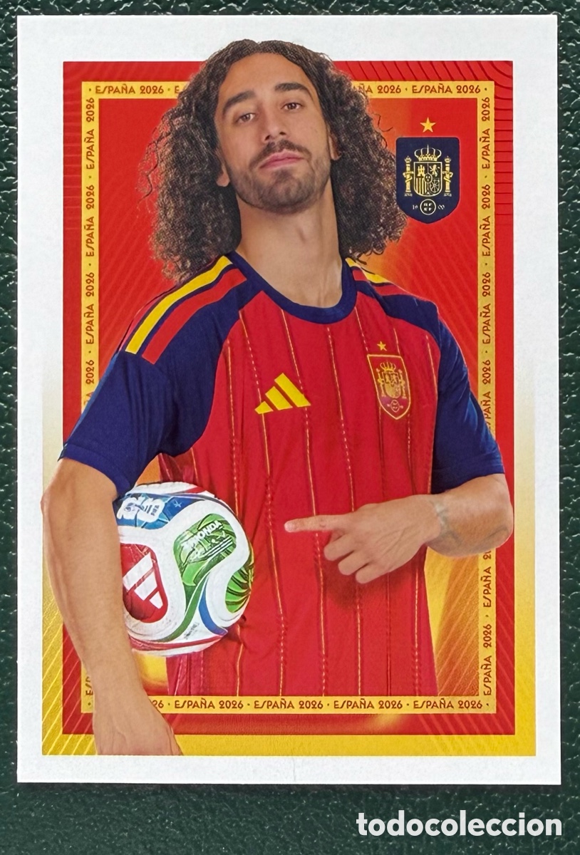 Cromos de Futebol: 27 CUCURELLA COLECCI&Oacute;N OFICIAL DE LA SELECCI&Oacute;N ESPA&Ntilde;OLA 2026 CARREFOUR PANINI ESPA&Ntilde;A