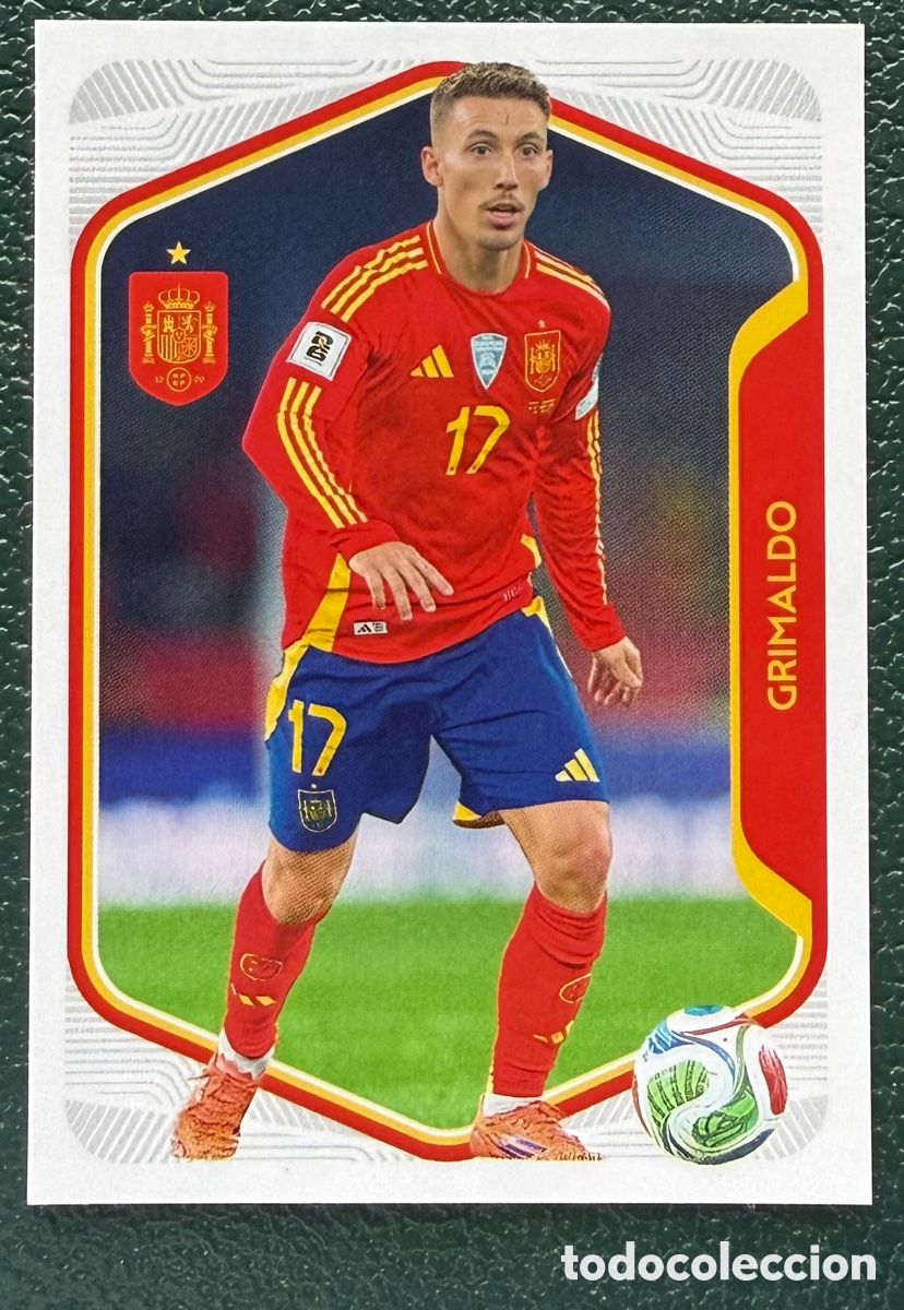 Cromos de Futebol: 29 GRIMALDO COLECCI&Oacute;N OFICIAL DE LA SELECCI&Oacute;N ESPA&Ntilde;OLA 2026 CARREFOUR PANINI ESPA&Ntilde;A