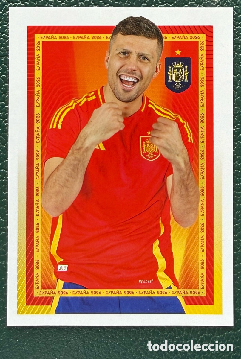Cromos de Futebol: 31 RODRIGO COLECCI&Oacute;N OFICIAL DE LA SELECCI&Oacute;N ESPA&Ntilde;OLA 2026 CARREFOUR PANINI ESPA&Ntilde;A