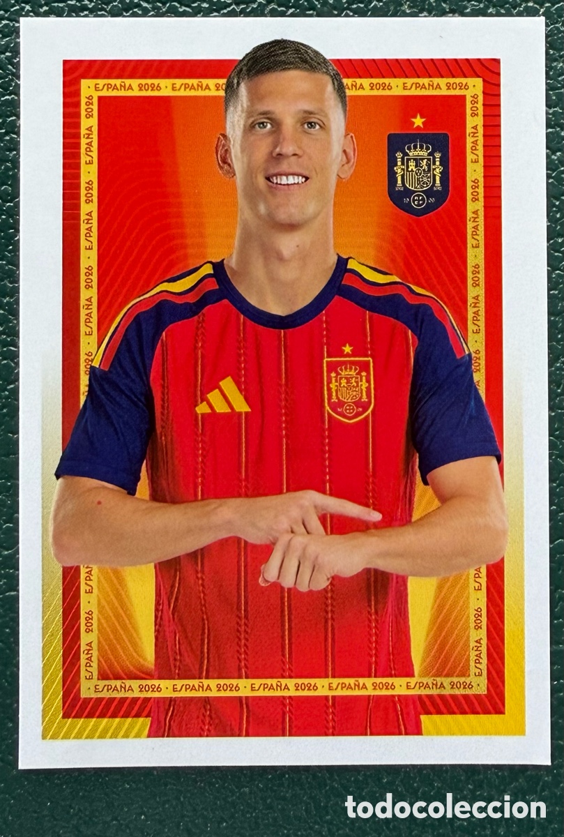 Figurine di Calcio: 47 DANI OLMO COLECCI&Oacute;N OFICIAL DE LA SELECCI&Oacute;N ESPA&Ntilde;OLA 2026 CARREFOUR PANINI ESPA&Ntilde;A