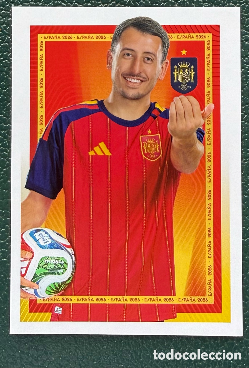 Figurine di Calcio: 51 OYARZABAL COLECCI&Oacute;N OFICIAL DE LA SELECCI&Oacute;N ESPA&Ntilde;OLA 2026 CARREFOUR PANINI ESPA&Ntilde;A