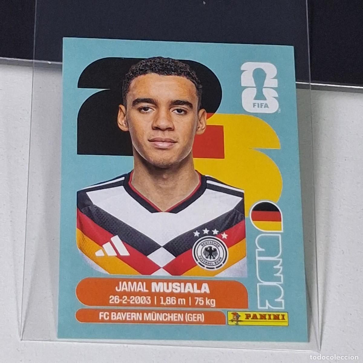 Cromos de Futebol: B18 GER 15 GER15 JAMAL MUSIALA ALEMANIA GERMANY GER MUNDIAL FIFA WORLD CUP 2026 STICKER PANINI