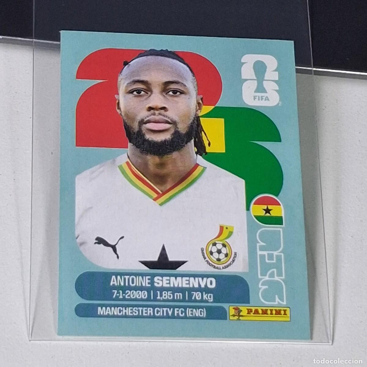 Cromos de F&uacute;tbol: B18 GHA20 ANTOINE SEMENYO 20 GHANA GHA MUNDIAL FIFA WORLD CUP 2026 STICKER PANINI
