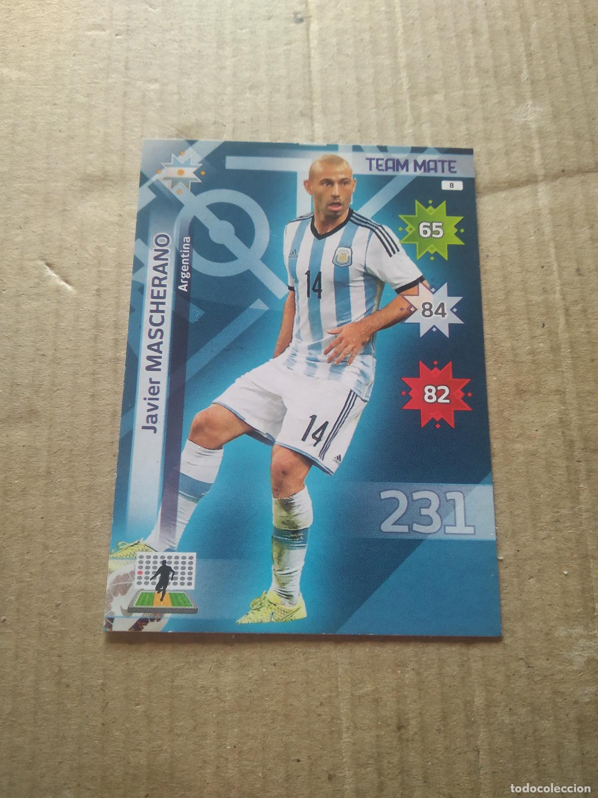 Cromos de F&uacute;tbol: 8 AMSCHERANO ARGENTINA CROMO FUTBOL PANINI COPA AMERICA 2015 ADRENALYN