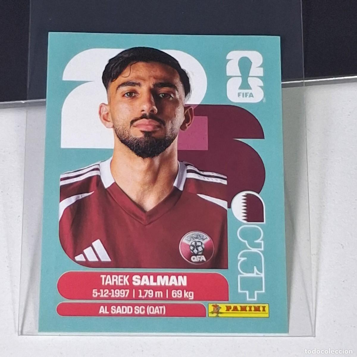 Cromos de F&uacute;tbol: B18 QAT 8 QAT8 TAREK SALMAN QATAR MUNDIAL FIFA WORLD CUP 2026 STICKER PANINI