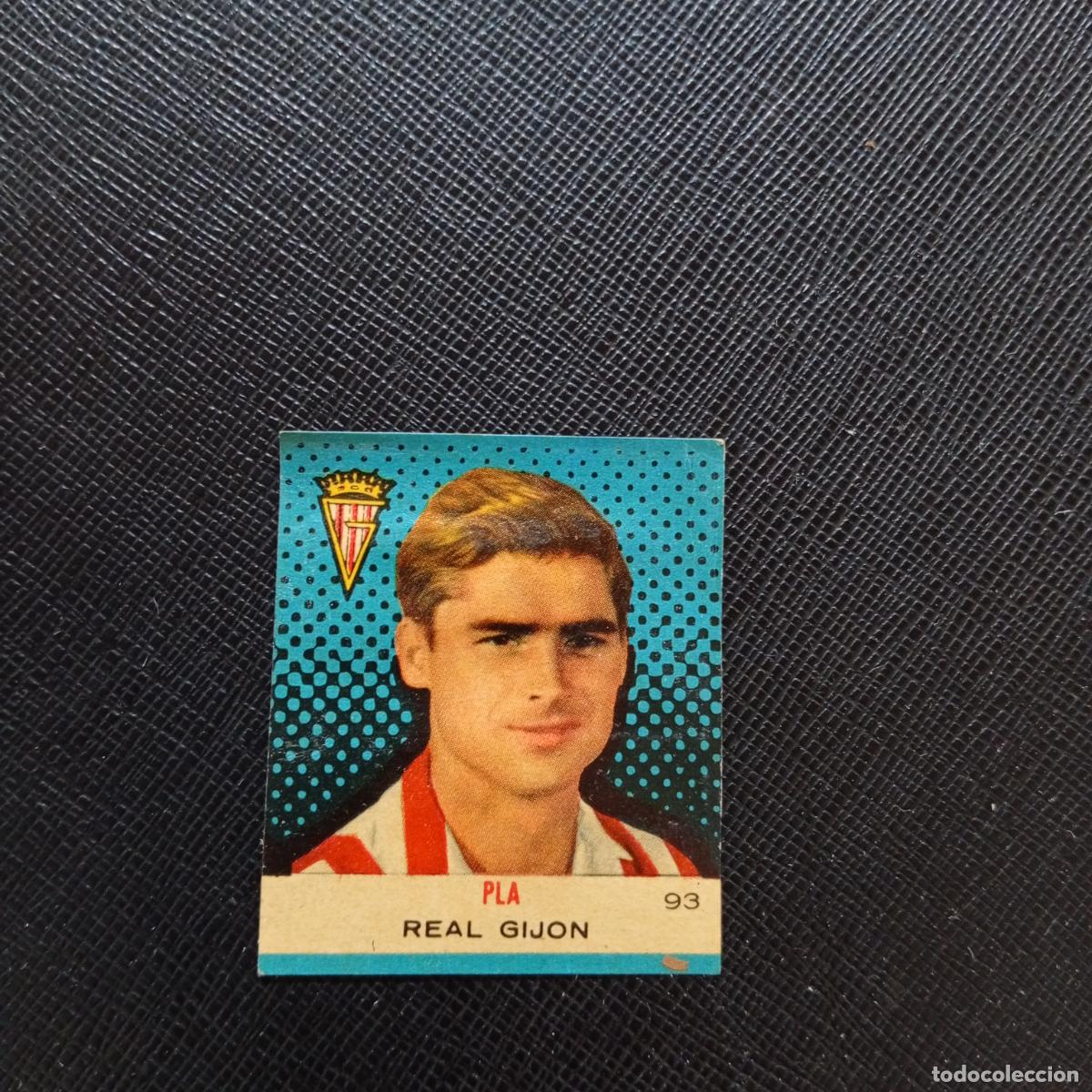 Cromos de F&uacute;tbol: 93 PLA SPORTING GIJON BRUGUERA CAMPEONES 1957 1958 CROMO FUTBOL 57 58 - DESPEGADO - A44 PG91