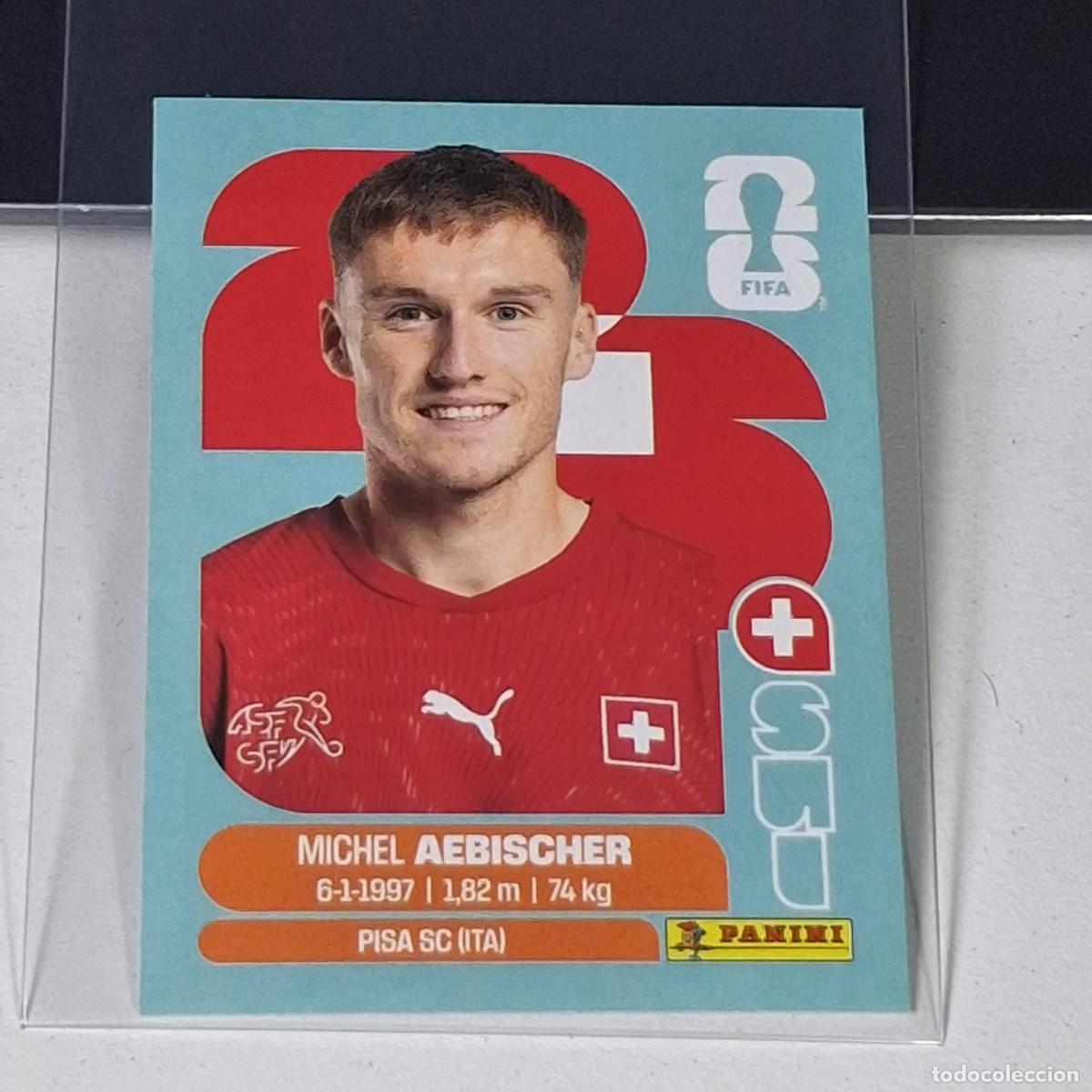 Cromos de F&uacute;tbol: B18 SUI 16 SUI16 MICHEL AEBISCHER SUIZA SWITZERLAND MUNDIAL FIFA WORLD CUP 2026 STICKER PANINI