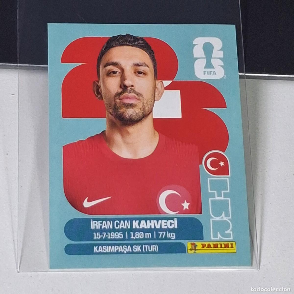 Cromos de F&uacute;tbol: B18 TUR 15 TUR15 IRFAN CAN KAHVECI TURQUEY TEAM MUNDIAL FIFA WORLD CUP 2026 STICKER PANINI