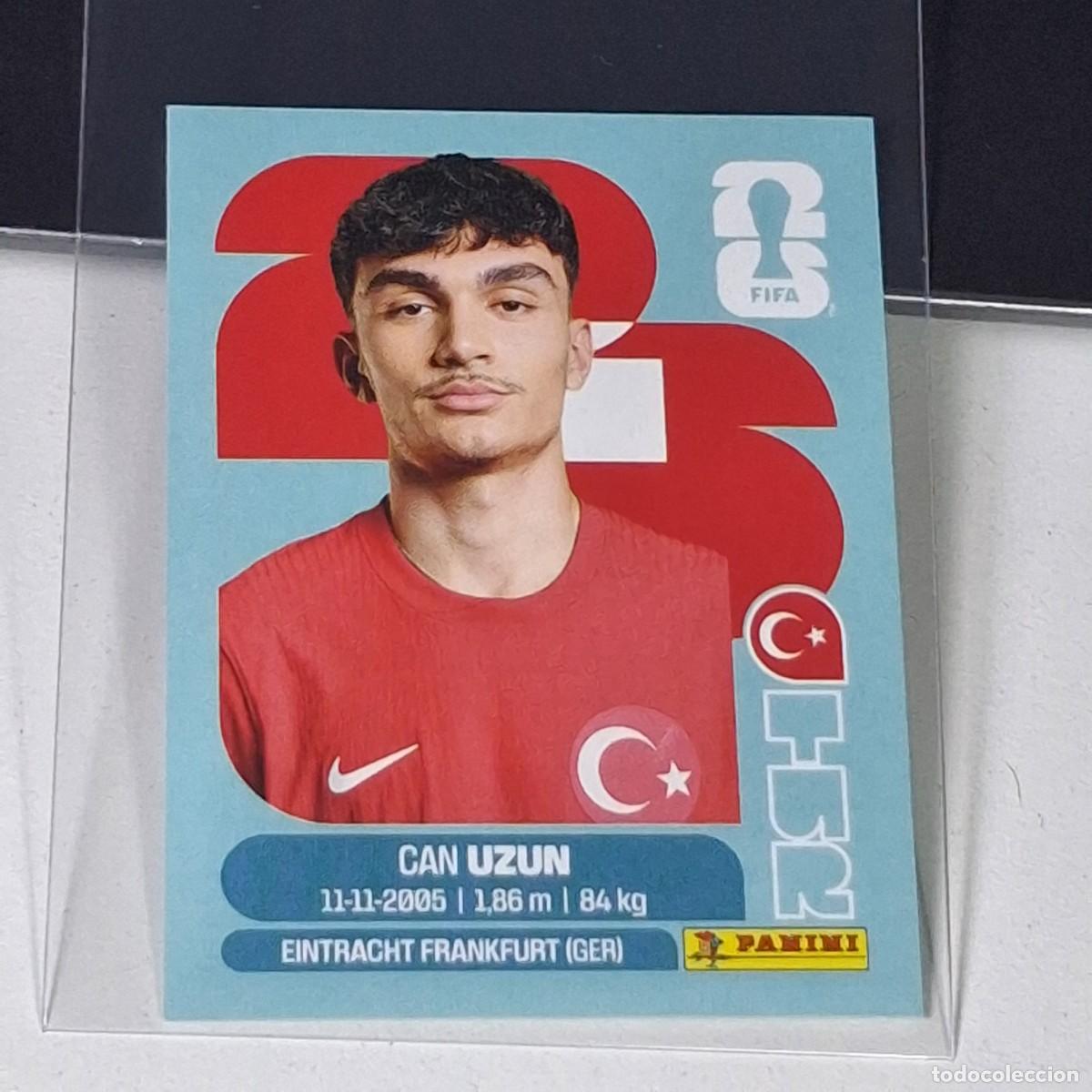 Cromos de F&uacute;tbol: B18 TUR 17 TUR17 CAN UZUN TURQUIA TURQUEY TEAM MUNDIAL FIFA WORLD CUP 2026 STICKER PANINI