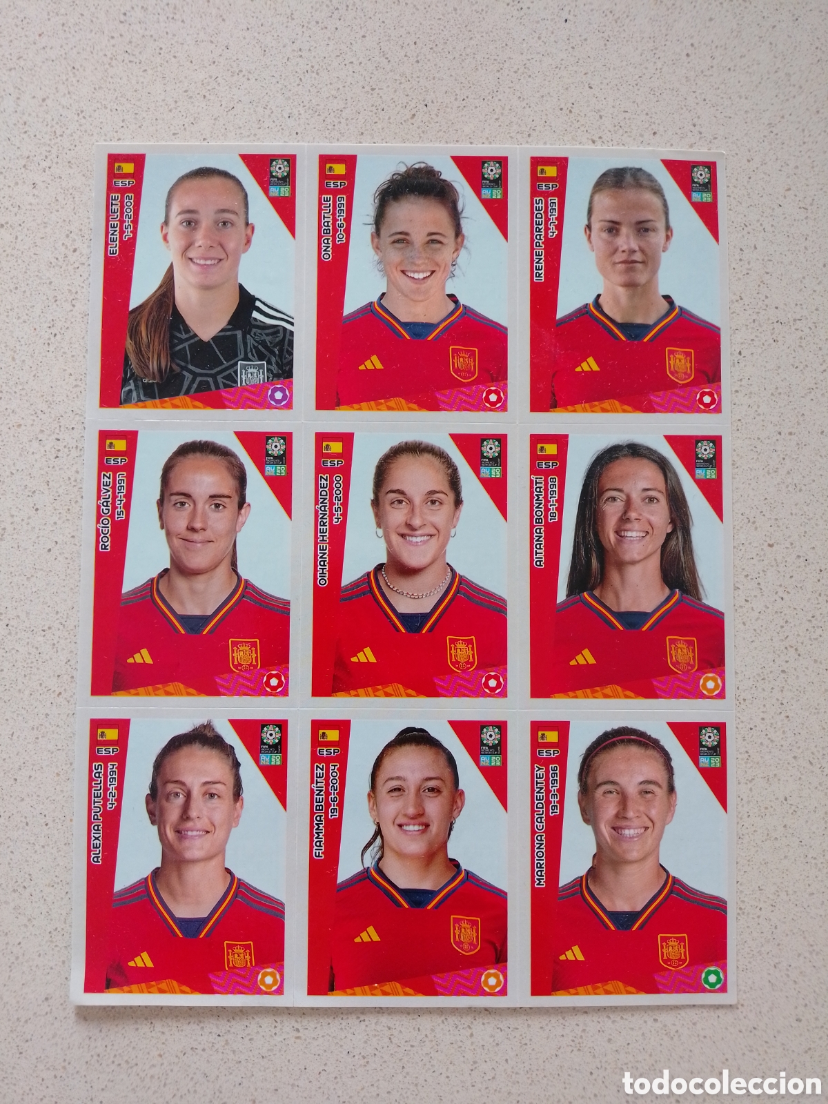 Cromos de F&uacute;tbol: LAMINA ACTUALIZACI&Oacute;N SELECCI&Oacute;N ESPA&Ntilde;OLA FEMENINA MUNDIAL 2023. EXCLUSIVA REVISTA JUGON 196. PANINI