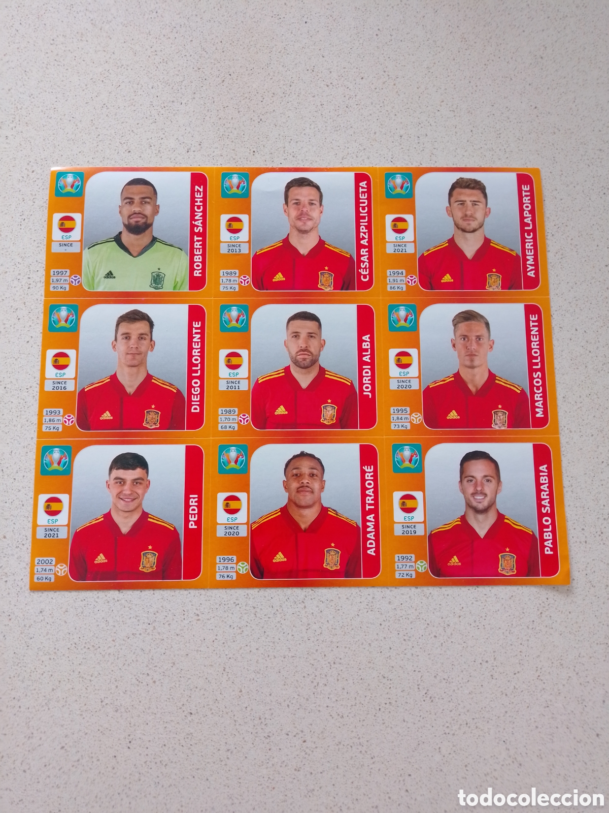 Cromos de F&uacute;tbol: LAMINA ACTUALIZACI&Oacute;N SELECCI&Oacute;N ESPA&Ntilde;OLA EUROCOPA 2020. EXCLUSIVA REVISTA JUGON. PANINI.