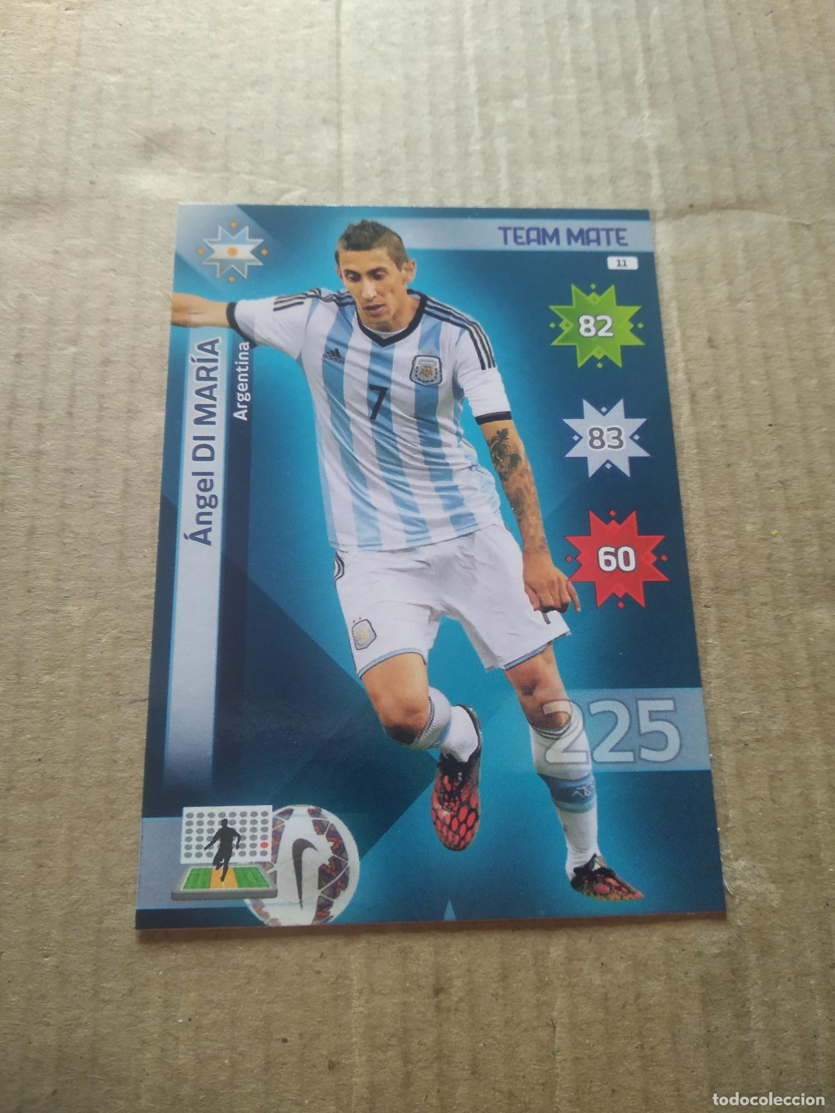 Cromos de F&uacute;tbol: 11 ANGEL DI MARIA ARGENTINA CROMO FUTBOL PANINI COPA AMERICA 2015 ADRENALYN