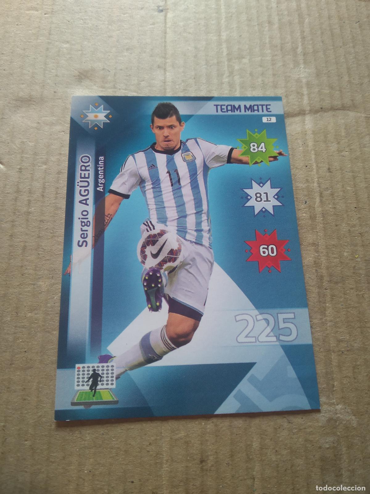 Cromos de F&uacute;tbol: 12 AG&Uuml;ERO ARGENTINA CROMO FUTBOL PANINI COPA AMERICA 2015 ADRENALYN