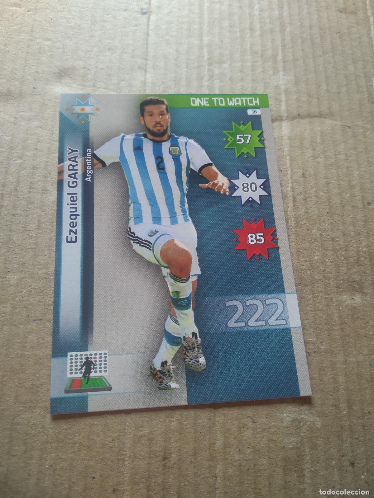 Cromos de F&uacute;tbol: 16 GARAY ARGENTINA CROMO FUTBOL PANINI COPA AMERICA 2015 ADRENALYN