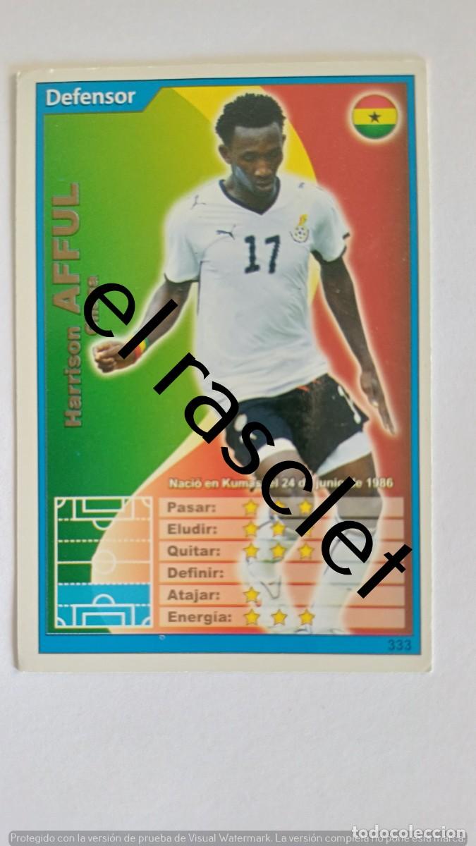 Football Stickers: CARTA FUTBOL CHAMP - HARRISON AFFUL - GHANA