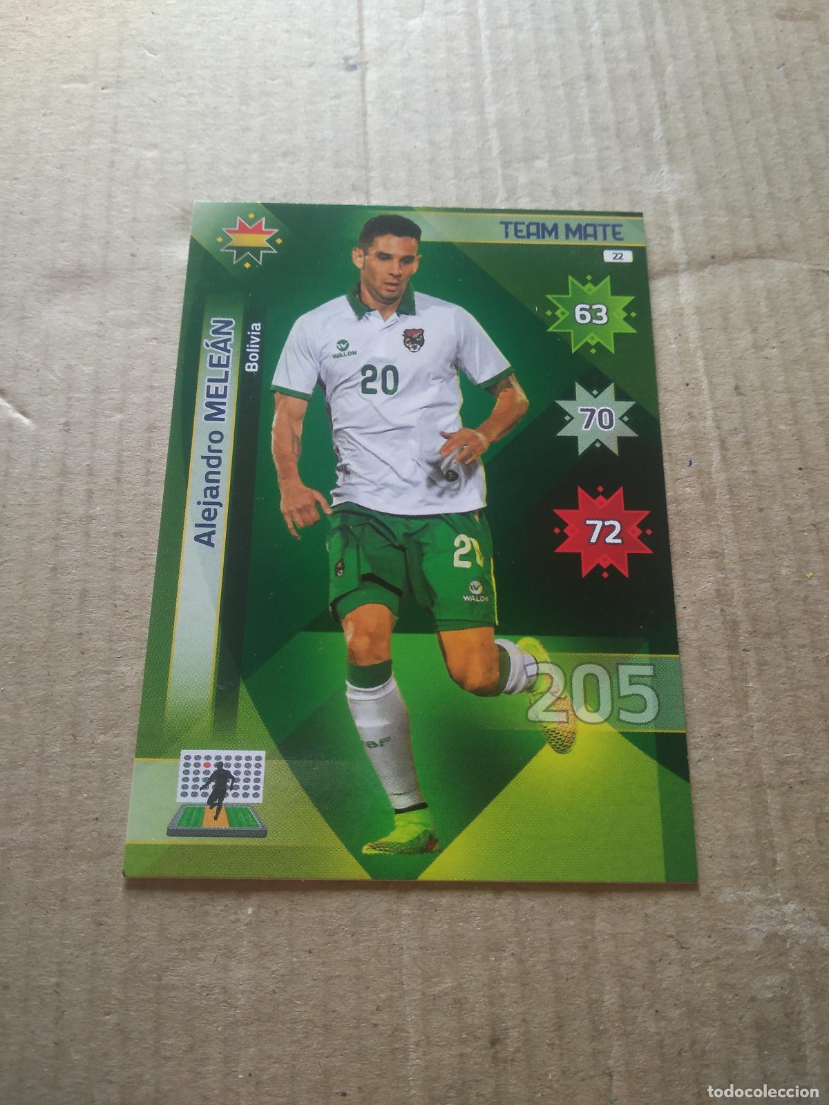 Football Stickers: 22 ALEJANDRO MELEAN BOLIVIA CROMO FUTBOL PANINI COPA AMERICA 2015 ADRENALYN