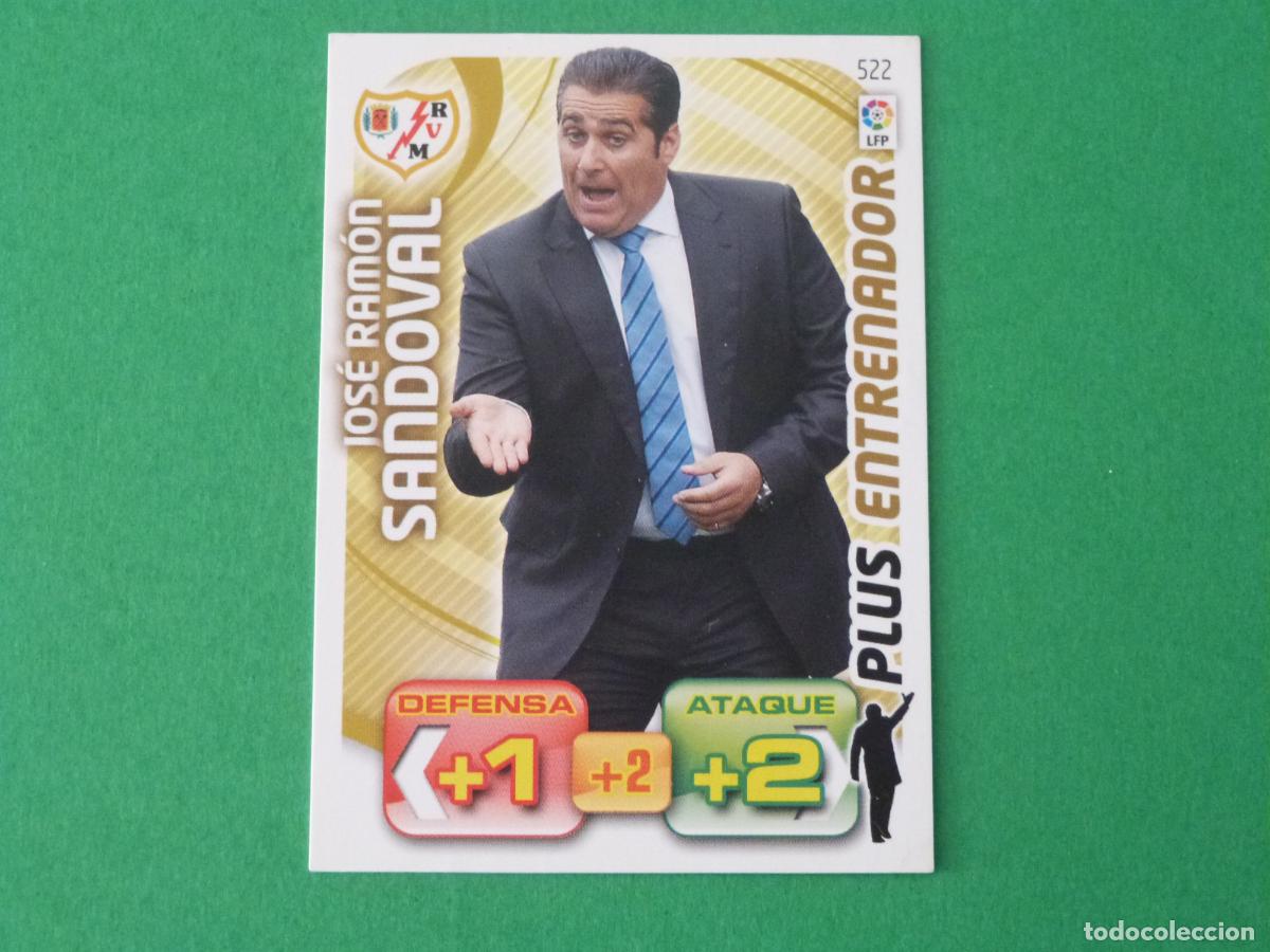 Football Stickers: TRADING CARD FUTBOL SANDOVAL RAYO VALLECANO N&ordm; 522 LIGA ADRENALYN XL 2011-2012/11-12 PANINI